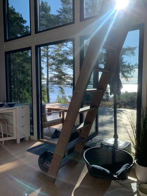 Nybyggt Attefalls hus vid Vänern med sjöutsikt - Bild 5