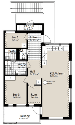 Modern fjälldröm: Direkt vid pist, park, längdspår - Bild 19