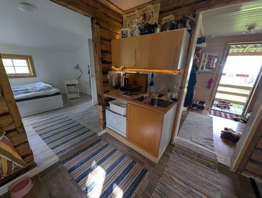 Timrad stuga nära fjällen - Bild 10