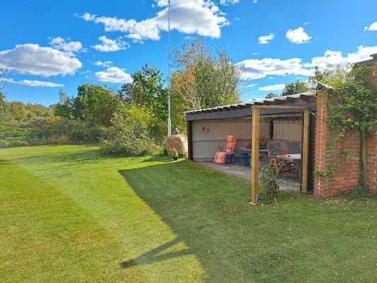 Uterum med öppen spis