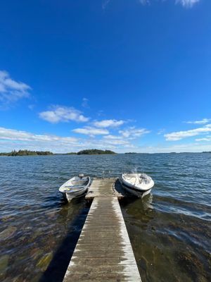 Äspholmen, strandnära skärgårdshus. - Bild 8