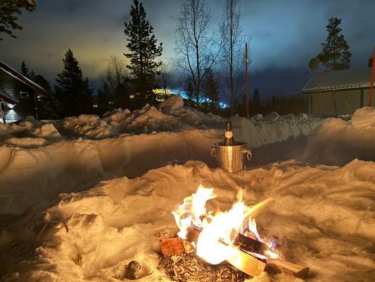 Fjällstuga med kamin & bastu - Bild 10