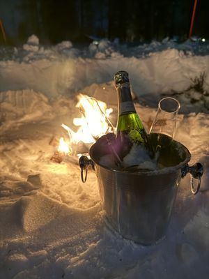 Fjällstuga med kamin & bastu - Bild 11