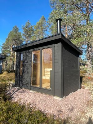 Fjällstuga med kamin & bastu - Bild 14