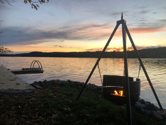 VID BRYGGAN - GRILLNING PÅ KVÄLLSSOLEN