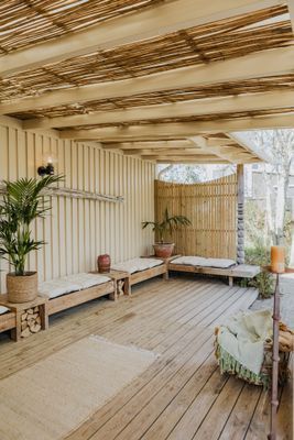 Privat spa-oas med pool & dome vid västkusten - Bild 29