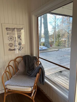 Äspholmen, strandnära skärgårdshus. - Bild 18