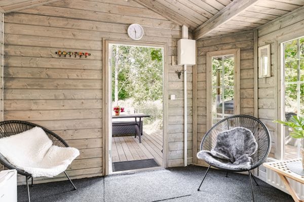 Hus med badtunna, bastu. 300 m till sjö.Båt ingår. - Bild 39