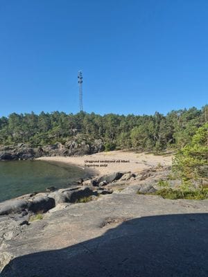 Albert Engströms ateljé och strand