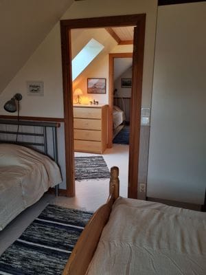 Hall mellan sovrum