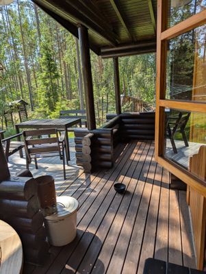 Stuga med tillgång till bastustuga & växthus - Bild 11