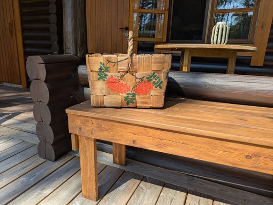 Stuga med tillgång till bastustuga & växthus - Bild 10