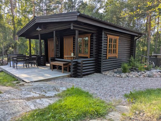 Stuga med tillgång till bastustuga & växthus - Bild 24