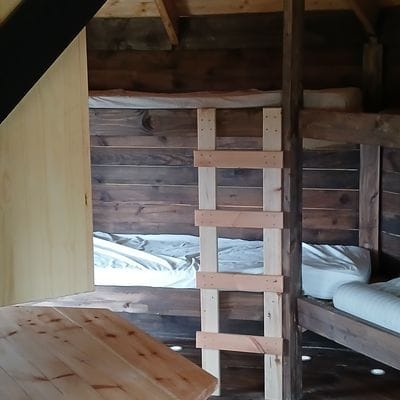 Kroppefjälls Natur 8 kantig kåta med terass - Bild 12