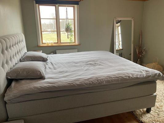 Sovrum i bohemisk stil
