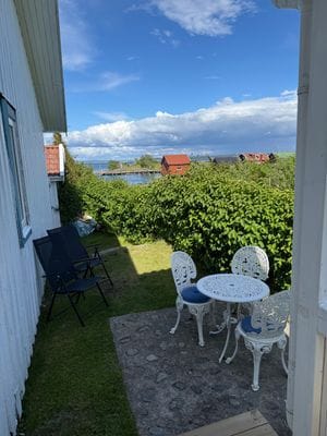 Liten lägenhet med strandtomt på Nordkoster