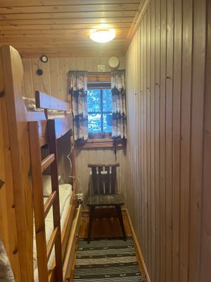 Sovrum 3 övre plan, våningssäng