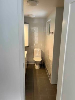 Modern och mysig stuga i skogen - Bild 13