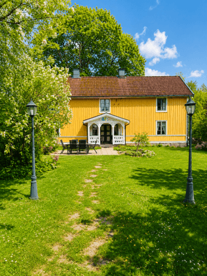 Mysig småländsk gård – nära Astrid Lindgrens Värld