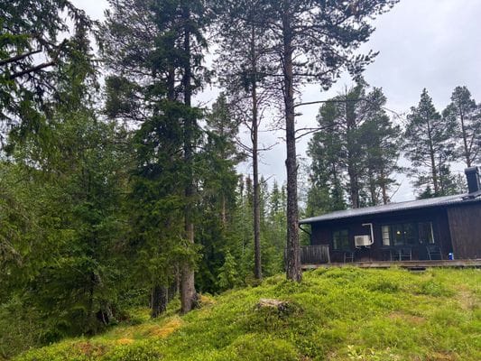 Mysig Fjällstuga med bastu & braskamin nära spår - Bild 13