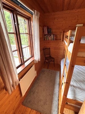 Mysig Fjällstuga med bastu & braskamin nära spår - Bild 8