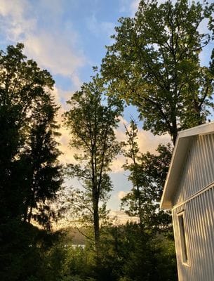 Drömstuga med sjöutsikt och egen badplats i skogen - Bild 37