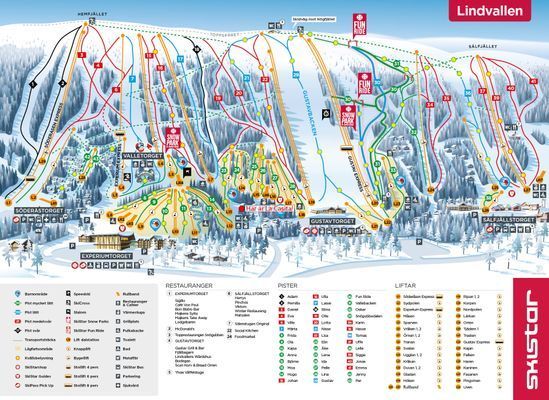 Ski in/out Gula byn Lindvallen 5 bäddar, BYTE Lör. - Bild 19