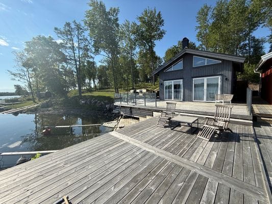 Björköfjärden, Stuga på bryggan med sol hela dagen - Bild 17