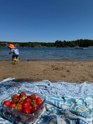 Sommarstuga vid sjön på Vindö - Bild 12