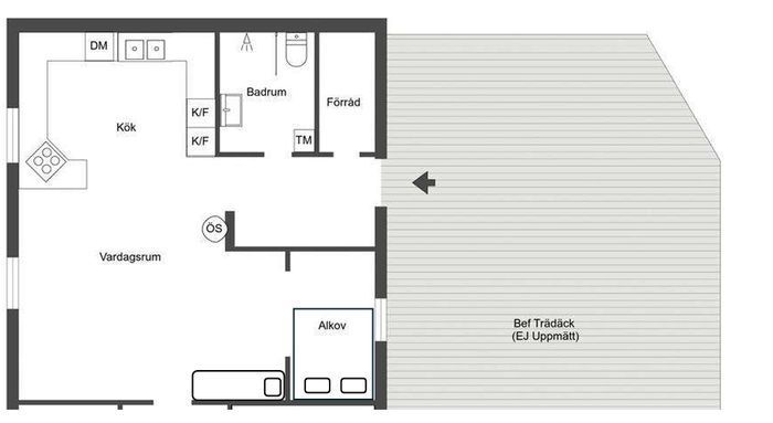 Fin lägenhet del av hus med egen ingång i Järvsö! - Bild 10