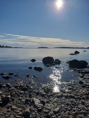 Charmig och modern stuga nära hav och natur - Bild 5