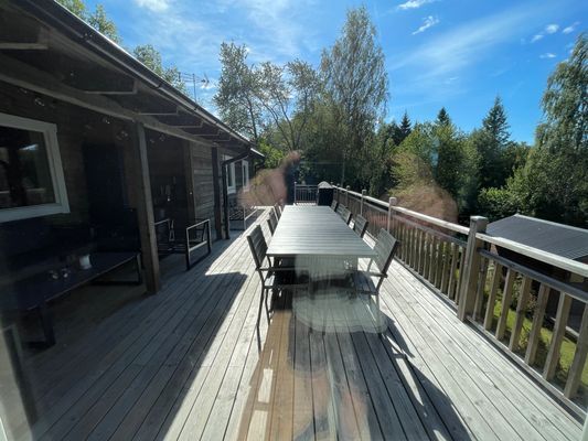 Hus på strandtomt med egen brygga och många bäddar - Bild 60