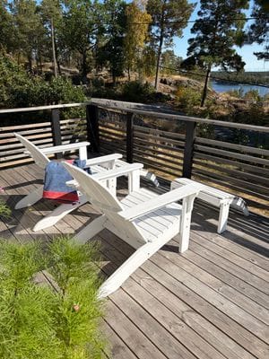Stockholms skärgård, brygga, bastu och bilväg - Bild 15