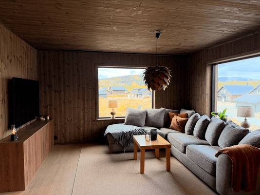 Nybyggt fritidshus i Borgafjäll med fantastisk vy - Bild 8