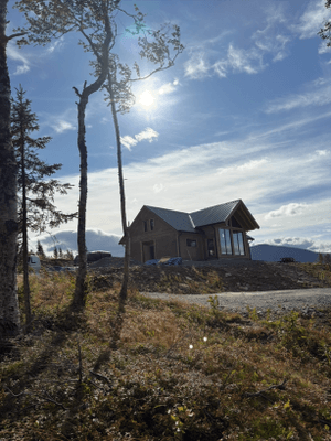 Nybyggt fritidshus i Borgafjäll med fantastisk vy - Bild 2