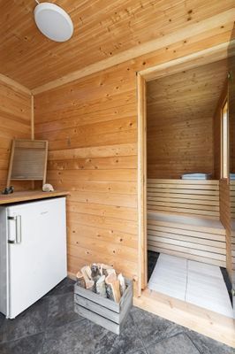 Sportlov i skärgården, bastu, brasa och snöglädje - Bild 21