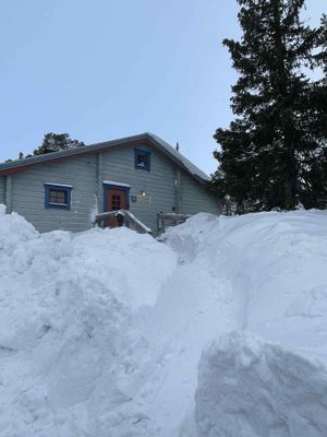 Retro fjällstuga Storhogna – bastu, braskamin - Bild 2