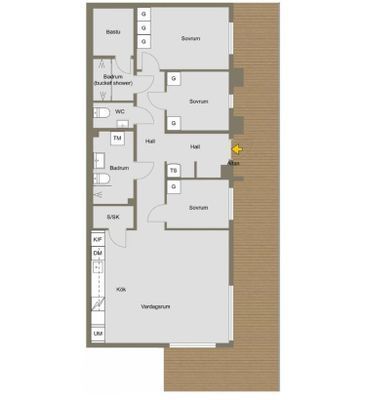 Nybyggd lägenhet i snösäkra Hamra, Tänndalen - Bild 9