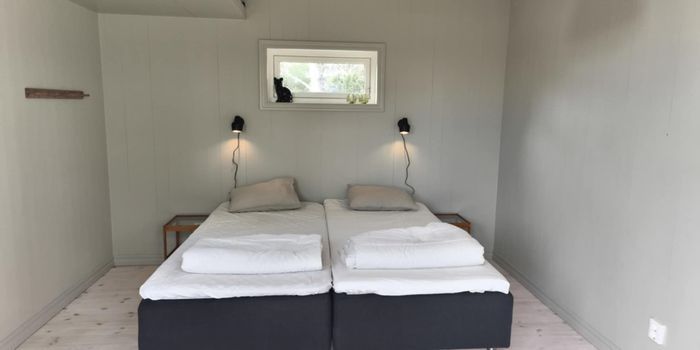 Två rum med två sängar vardera