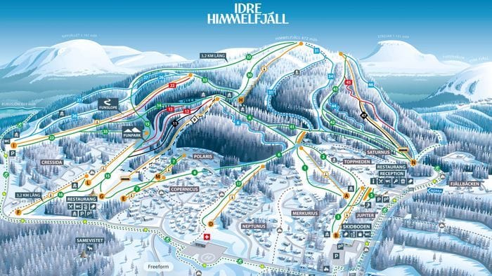 Slalom - Idre Himmelfjäll - bra läge - Bild 2