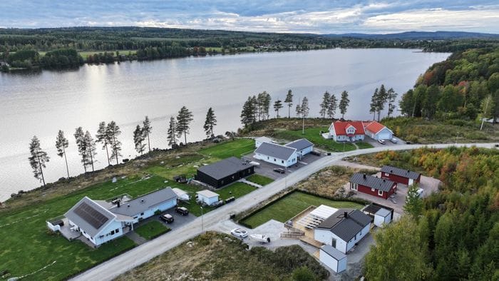 Modern Stuga med sjöutsikt, spa anläggning - Bild 13