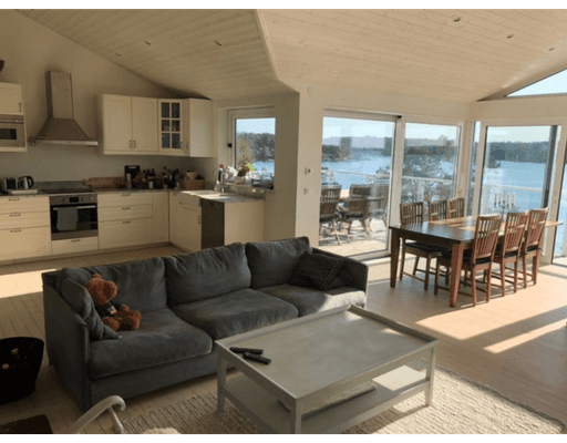 Strandtomt, panorama-havsutsikt, pool och brygga - Bild 3