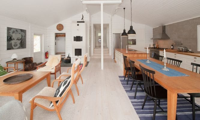 Ved kamin