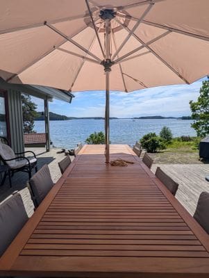 Hus med egen brygga, bastu och sandstrand. - Bild 2