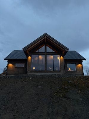 Nybyggt fritidshus i Borgafjäll med fantastisk vy - Bild 3
