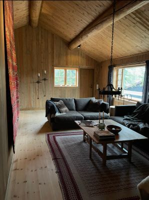 Liftnära timmerstuga m panoramautsikt över fjällen - Bild 11