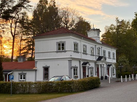 Omgivningarna i Porla Brunn