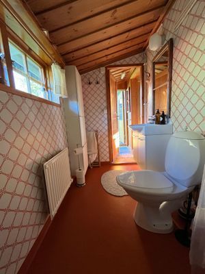 Trivsam stuga nära skog, sjö och stränder - Bild 7