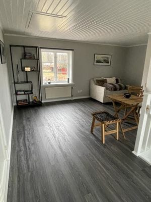 Hall, ovanvåning med relax hörna