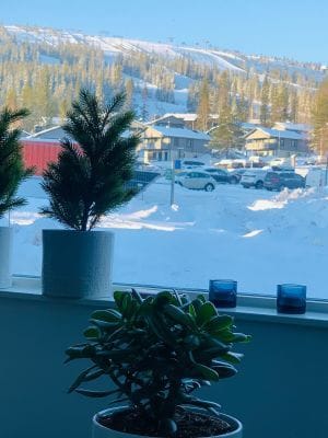 Ski in/out i Lindvallen – bastu & utsikt - Bild 2